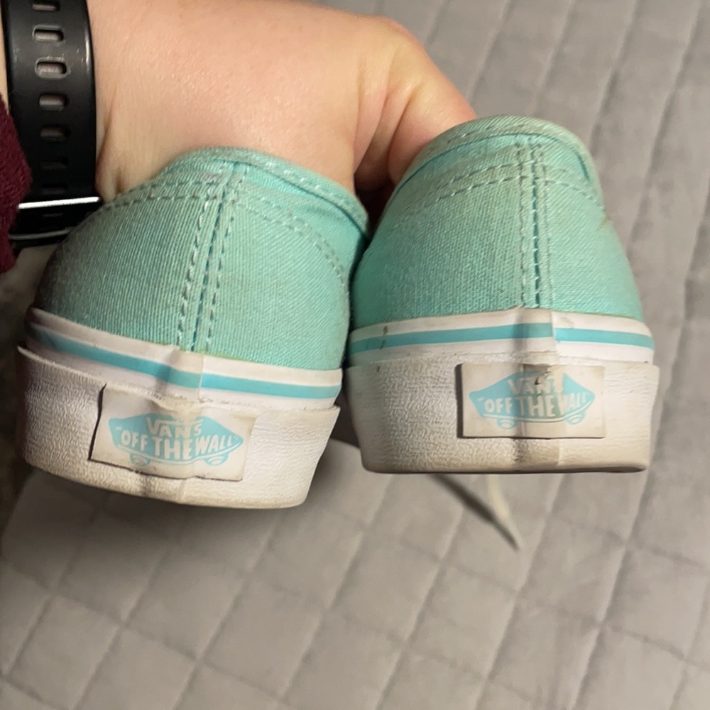 Turquoise vans - Picture 5 of 6